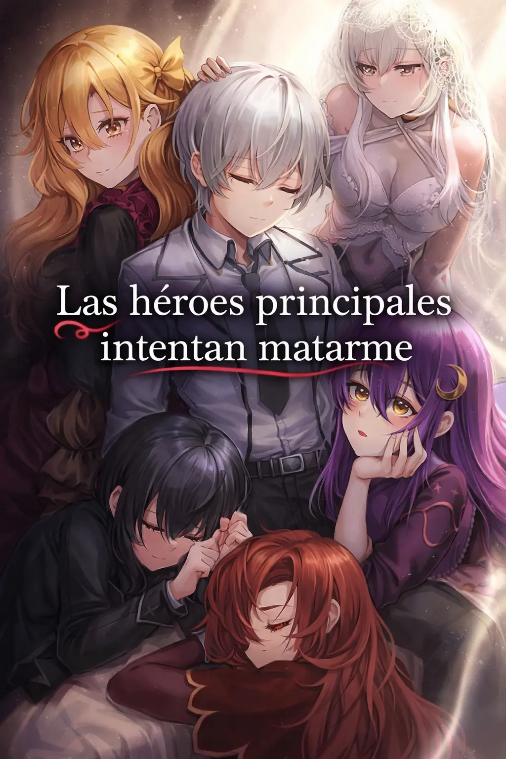 Portada de Las héroes principales intentan matarme
