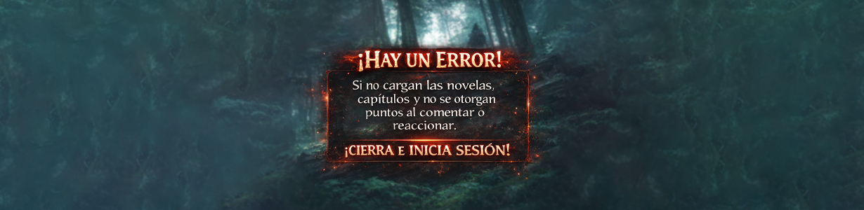 Error en la cuenta al querer leer novelas.