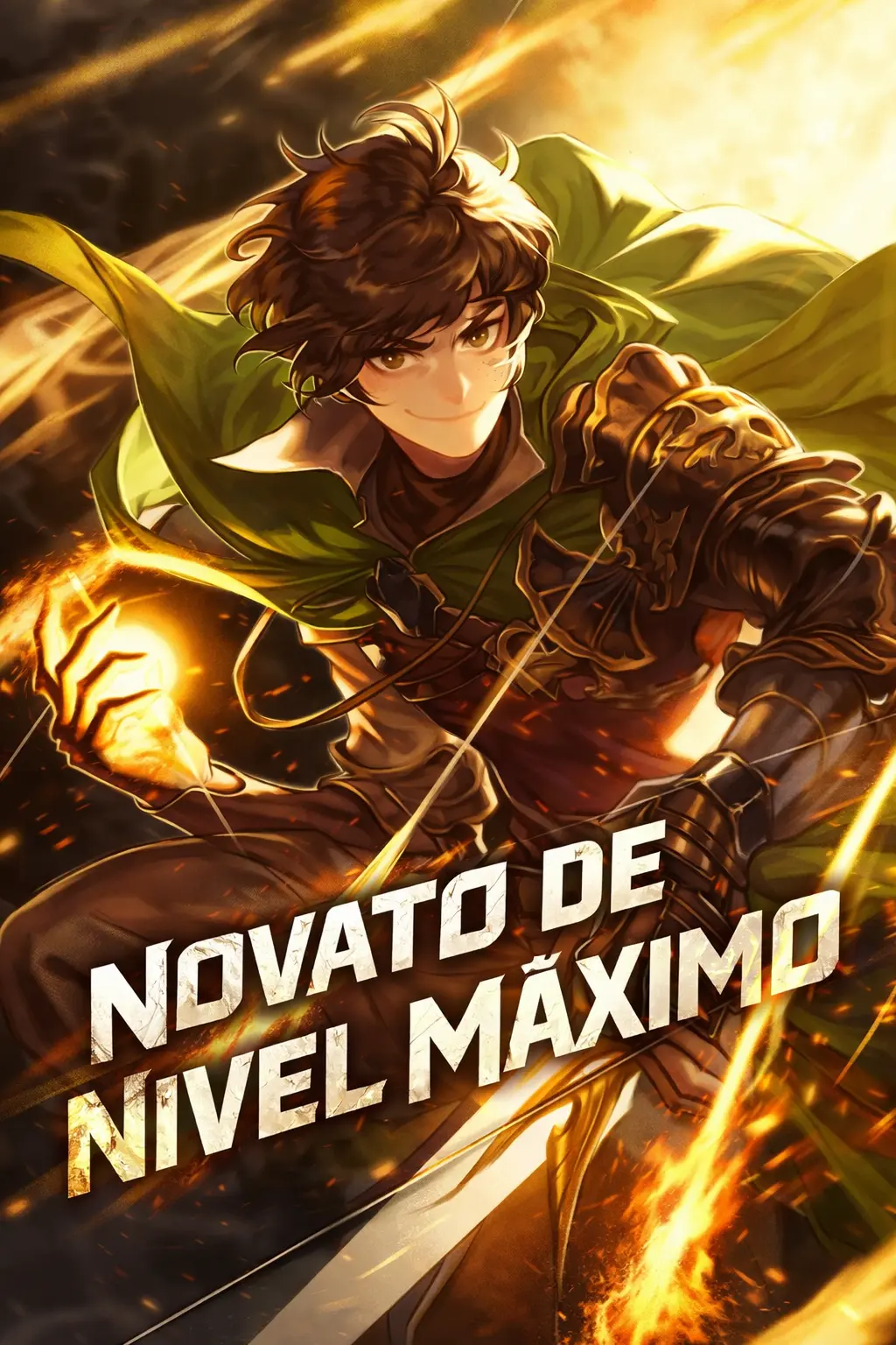 Portada de Novato de Nivel Máximo