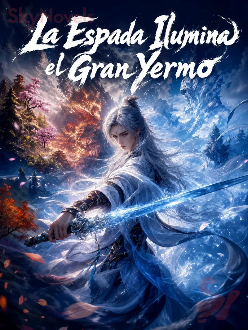 Portada de La Espada Ilumina el Gran Yermo