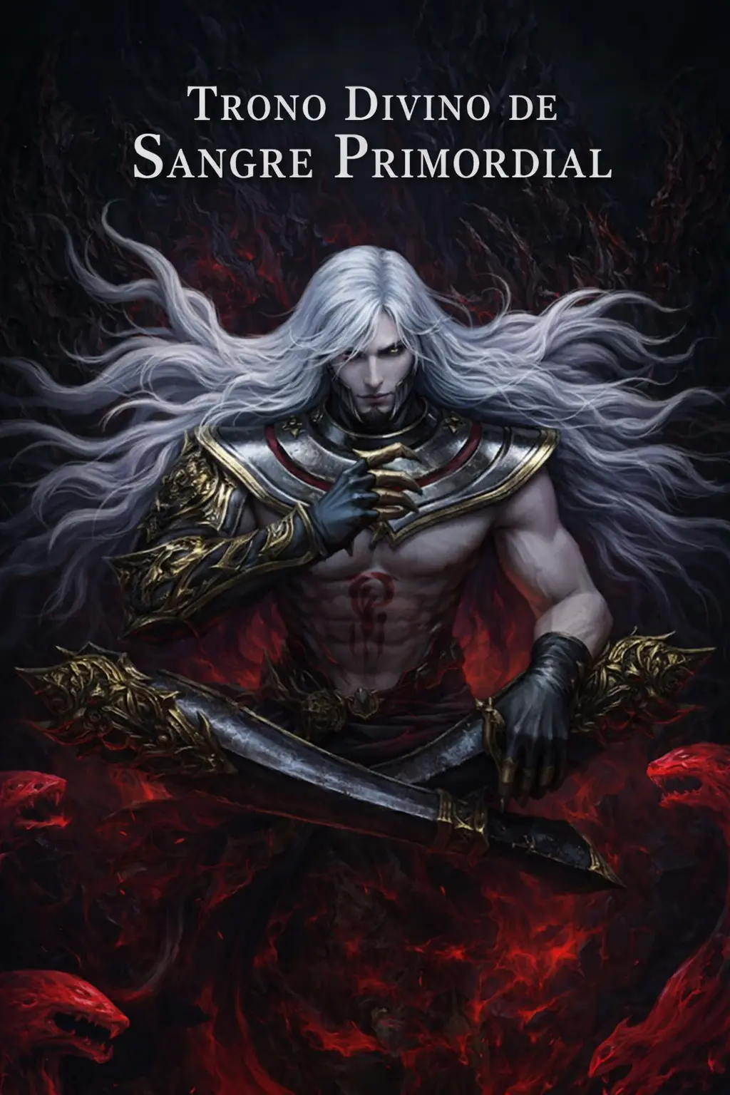 Portada de Trono Divino de Sangre Primordial